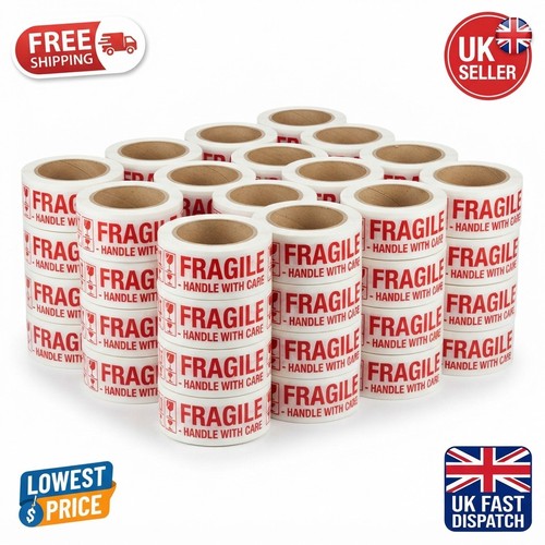 Fragile packing tape 48mm - 48mm, x
