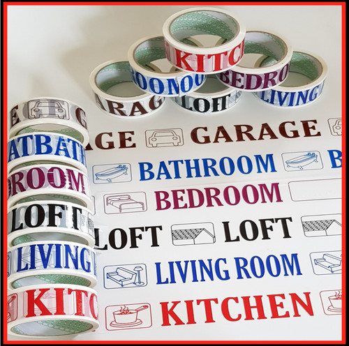 Packing tape house - tape, moving