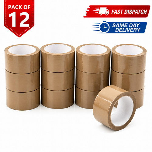 Strong brown tape - 12,