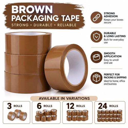Strong brown parcel packing - strong,